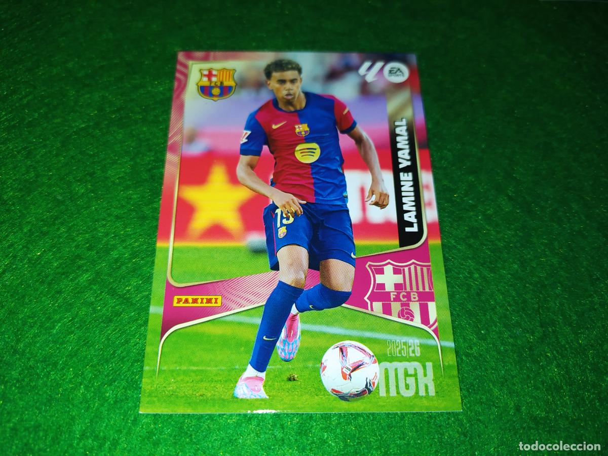 Cromos de f&uacute;tbol: MGK 2025 2026 FC BARCELONA LAMINE YAMAL N&ordm;88