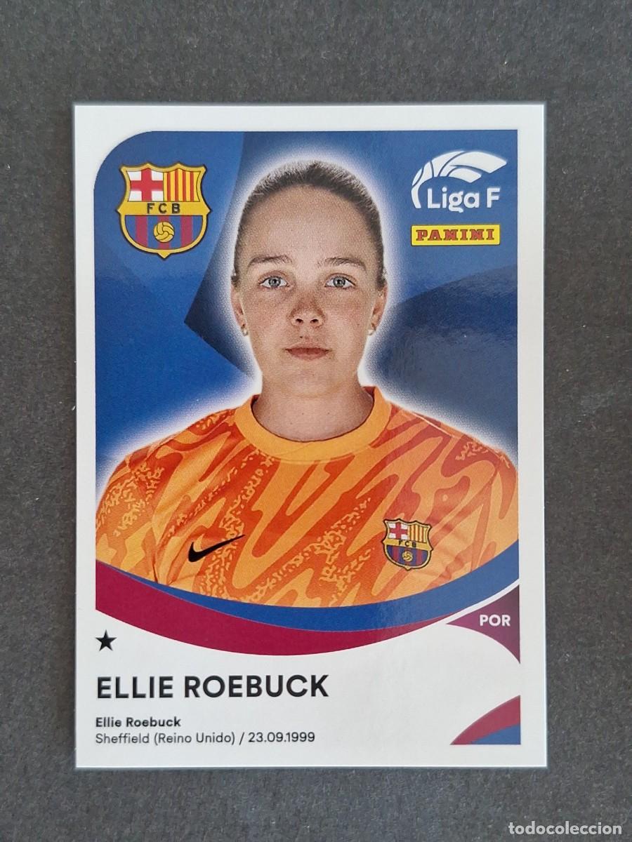 Cromos de f&uacute;tbol: L1 ELLIE ROEBUCK F. C. BARCELONA 45A PANINI LIGA F 2024 2025 24 25 SIN PEGAR NUNCA PEGADO