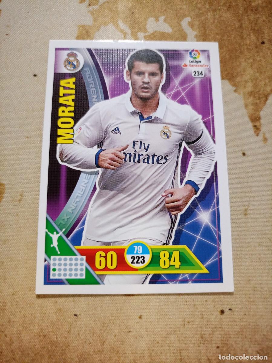Cromos de f&uacute;tbol: Real Madrid 234 MORATA Adrenalyn 2016-17