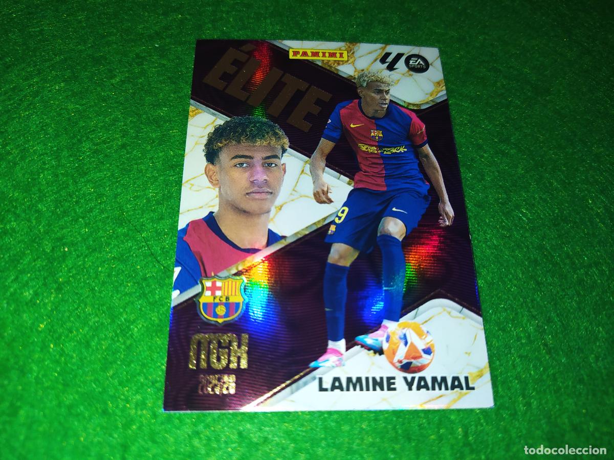 Cromos de f&uacute;tbol: MGK 2025 2026 FC BARCELONA LAMINE YAMAL ELITE N&ordm; 9