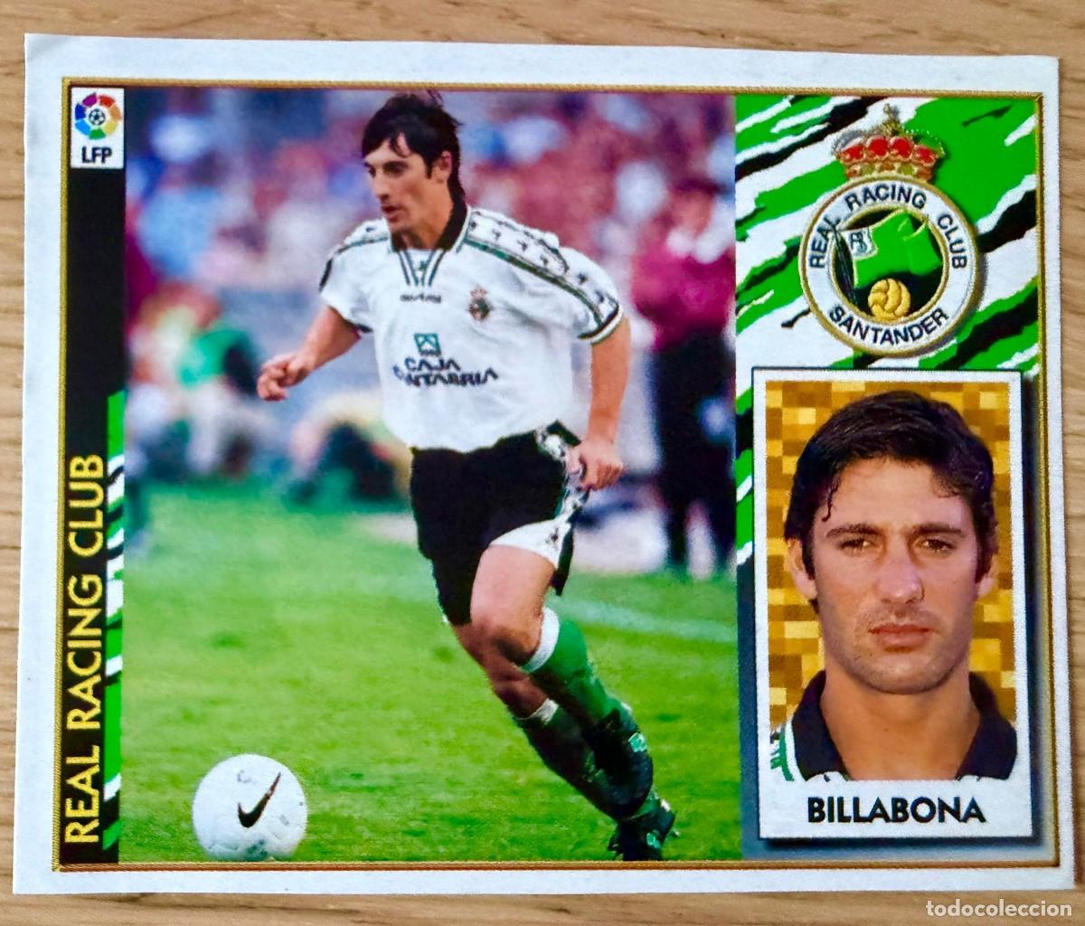 Football Stickers: BILLABONA RACING SANTANDER 97 98 1997 1998 LIGA EDICIONES ESTE RECORTADO STICKER