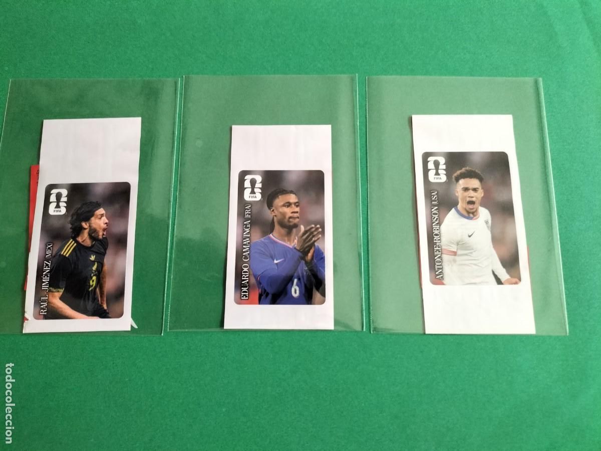 Football Stickers: (COCACOLA-PANINI) LOTE DE 3 CROMOS FIFA WORLD CUP 2026 EXCLUSIVO COCACOLA