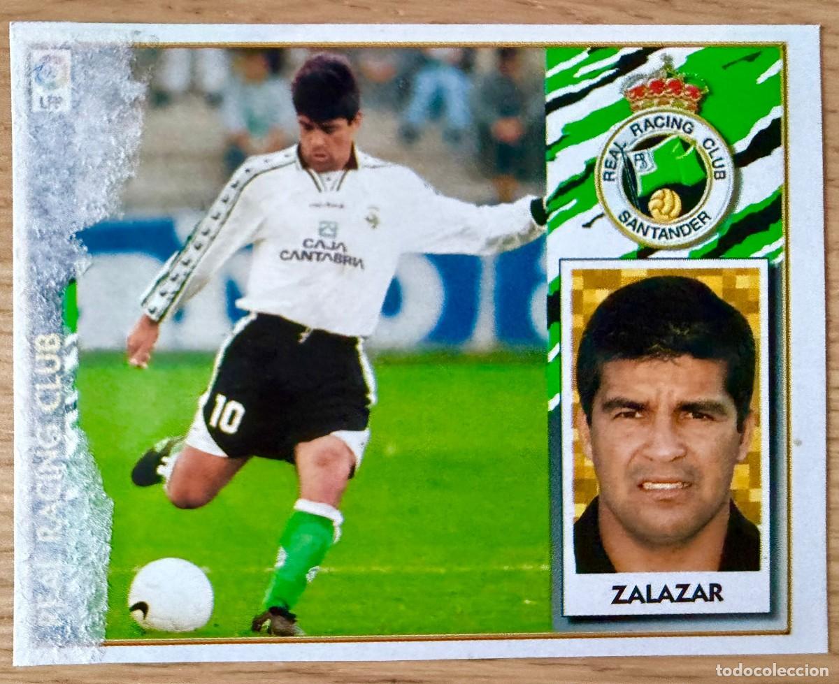 Football Stickers: ZALAZAR BAJA RACING SANTANDER 97 98 1997 1998 LIGA EDICIONES ESTE RECORTADO STICKER