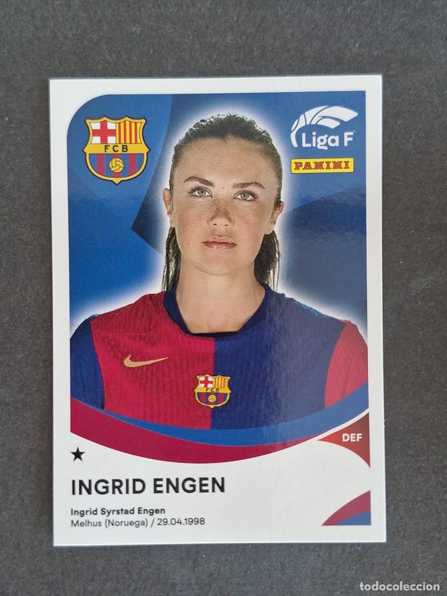 Football Stickers: L1 INGRID ENGEN F. C. BARCELONA 48 PANINI LIGA F 2024 2025 24 25 SIN PEGAR NUNCA PEGADO