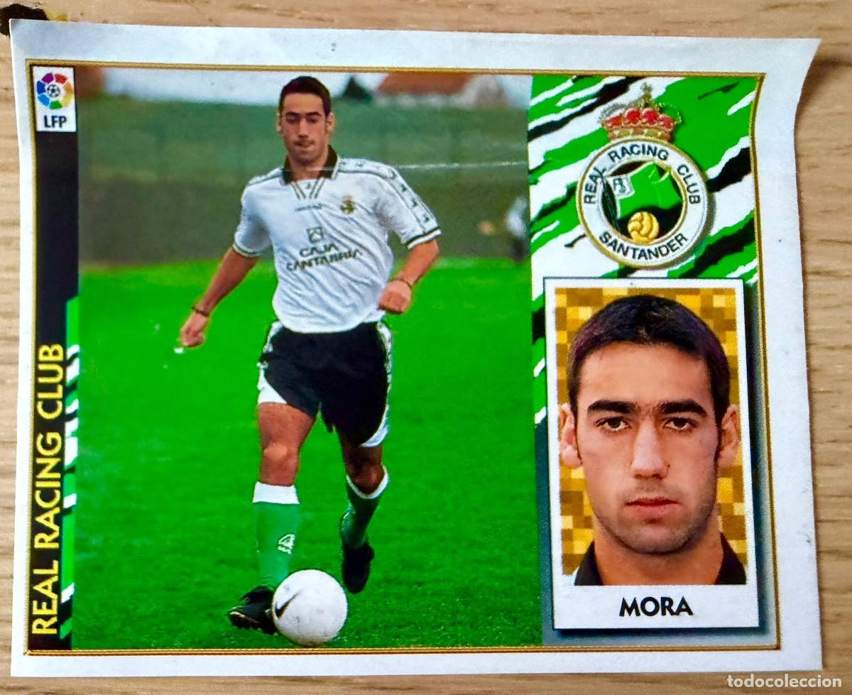 Cartes &agrave; collectionner de Football: MORA RACING SANTANDER 97 98 1997 1998 LIGA EDICIONES ESTE VENTANILLA STICKER