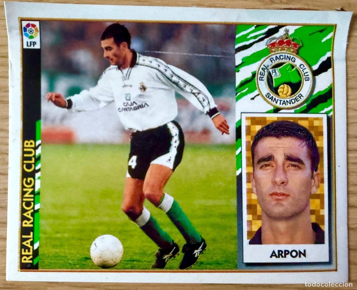 Fu&szlig;ball-Sticker: ARPON RACING SANTANDER 97 98 1997 1998 LIGA EDICIONES ESTE VENTANILLA STICKER