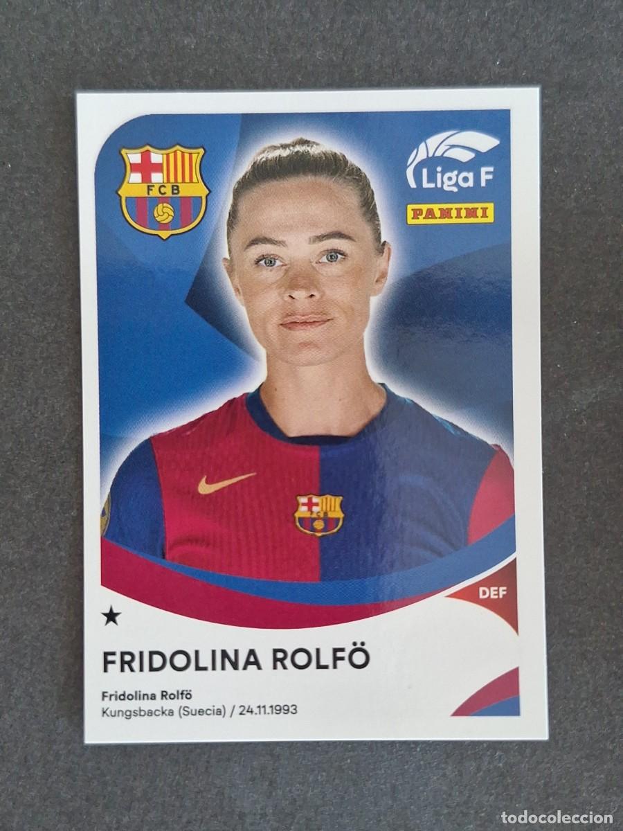 Fu&szlig;ball-Sticker: L1 FRIDOLINA ROLF&Ouml; F. C. BARCELONA 51 PANINI LIGA F 2024 2025 24 25 SIN PEGAR NUNCA PEGADO