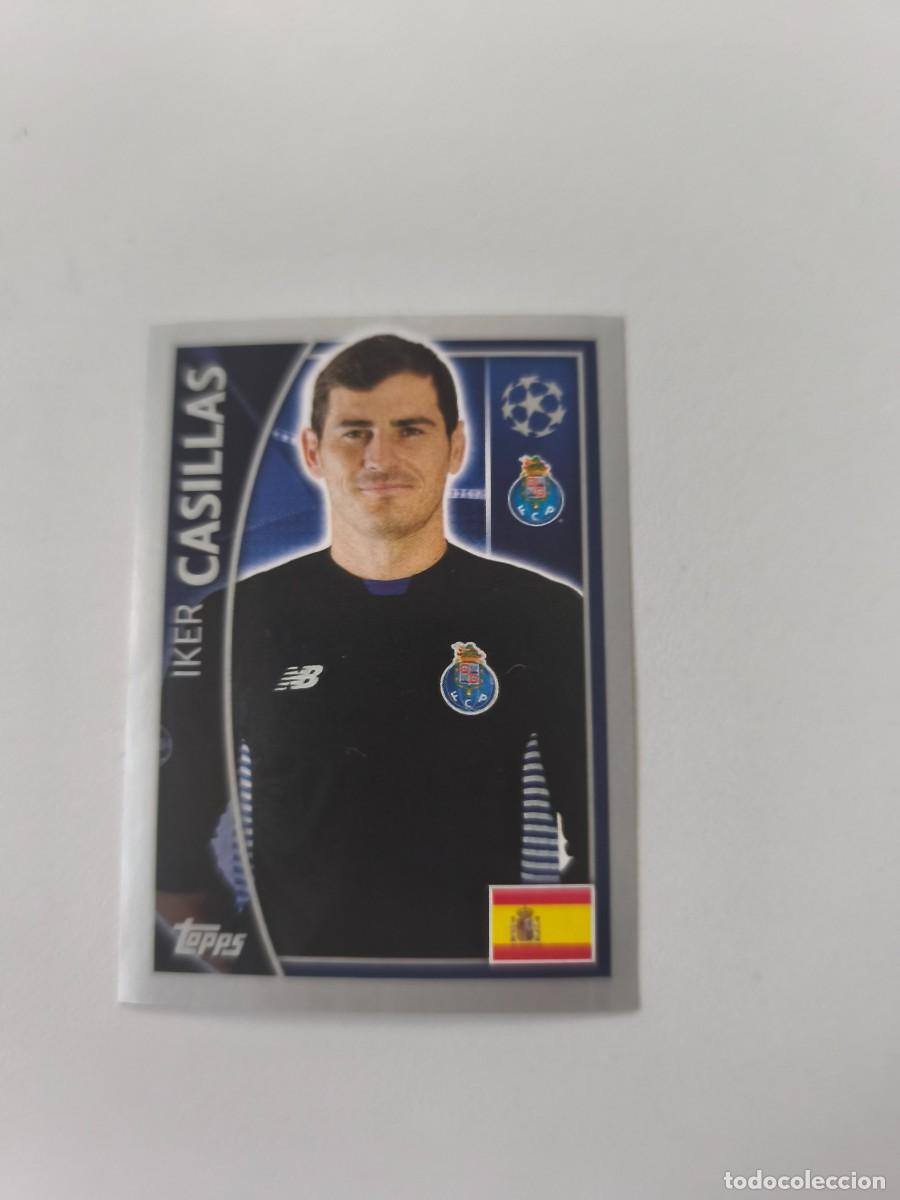 Fu&szlig;ball-Sticker: STICKERS CHAMPIONS LEAGUE 16 17 2016 2017 TOPPS 465 IKER CASILLAS OPORTO CJU