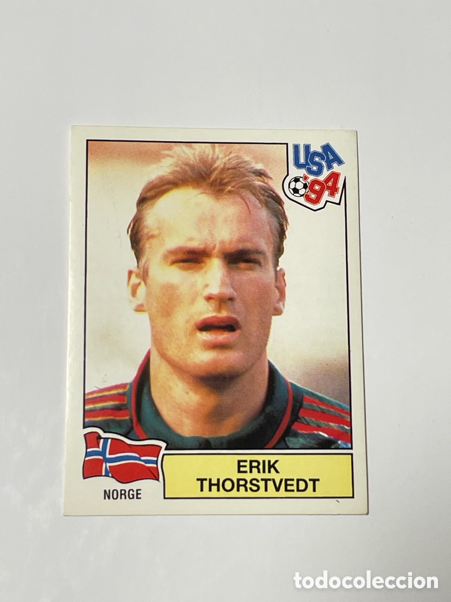 Cartes &agrave; collectionner de Football: Erik Thorstvedt Noruega Panini Mundial USA 94 #340