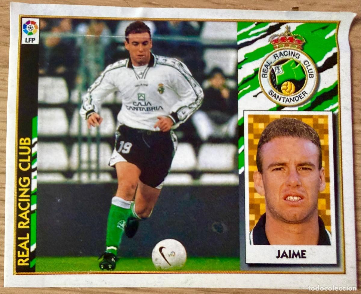 Cartes &agrave; collectionner de Football: JAIME BAJA RACING SANTANDER 97 98 1997 1998 LIGA EDICIONES ESTE VENTANILLA STICKER