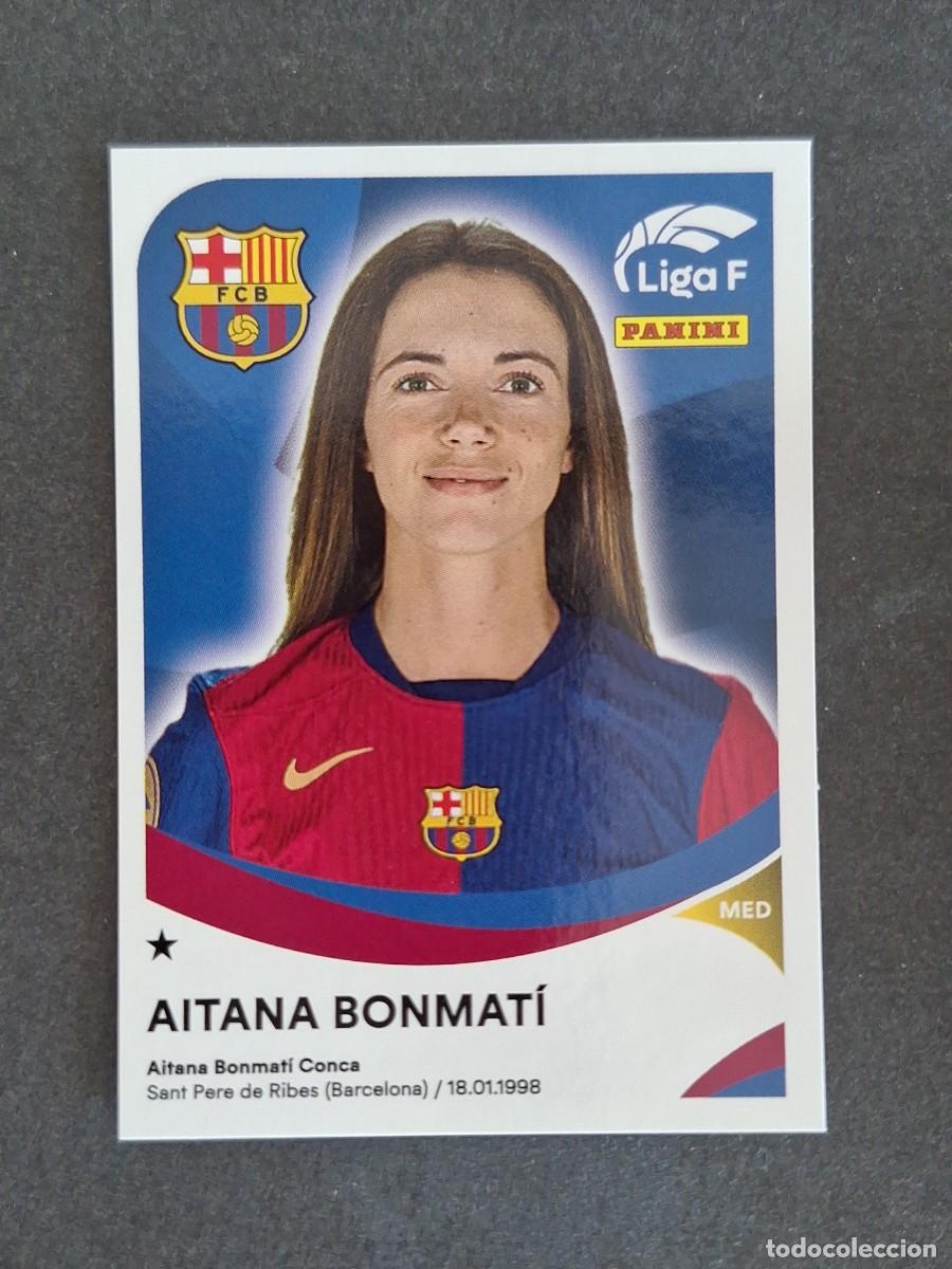 Cromos de f&uacute;tbol: L1 AITANA BONMATI F. C. BARCELONA 54 PANINI LIGA F 2024 2025 24 25 SIN PEGAR NUNCA PEGADO