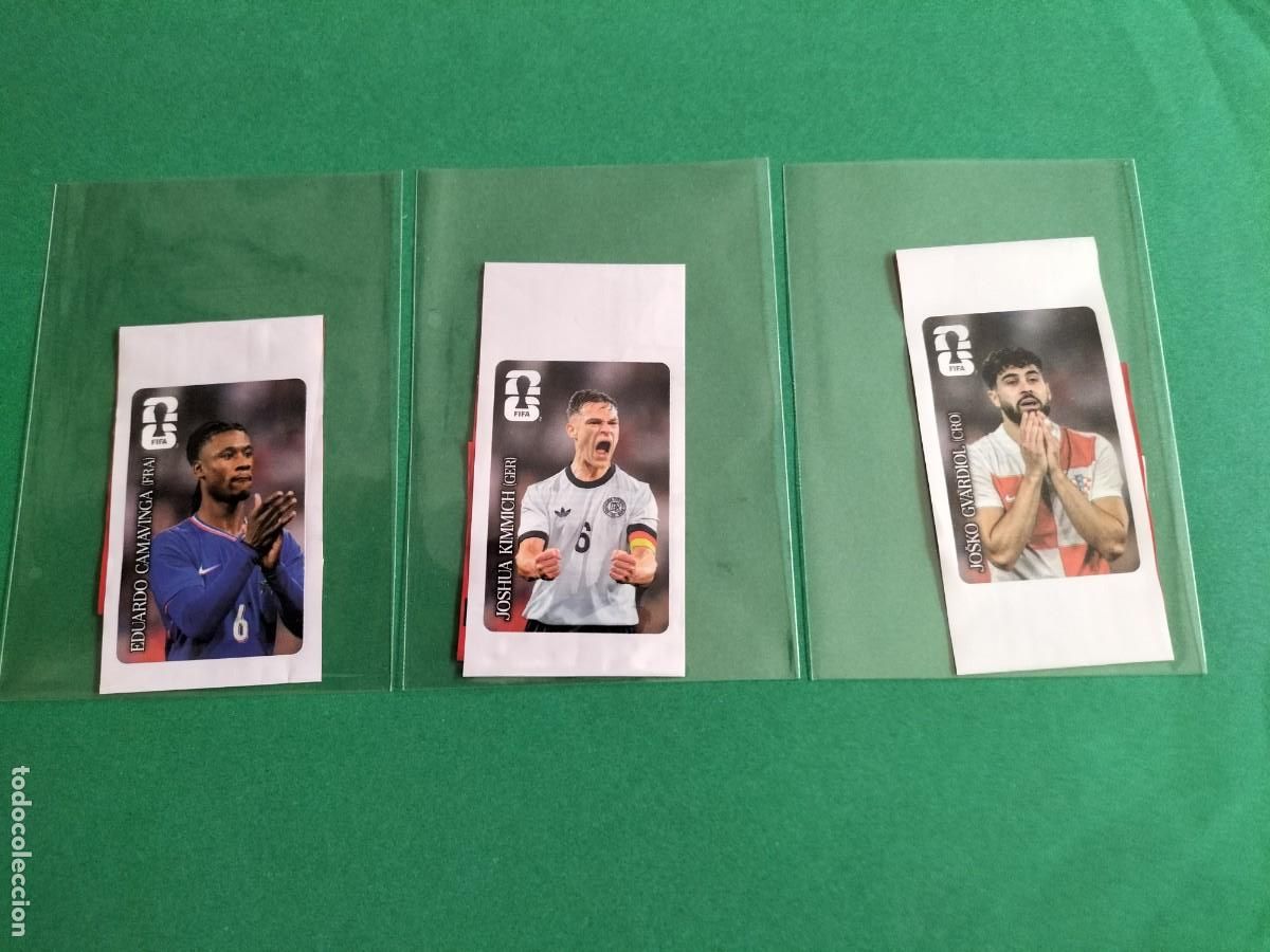 Football Stickers: (COCACOLA-PANINI) LOTE DE 3 CROMOS FIFA WORLD CUP 2026 EXCLUSIVO COCACOLA