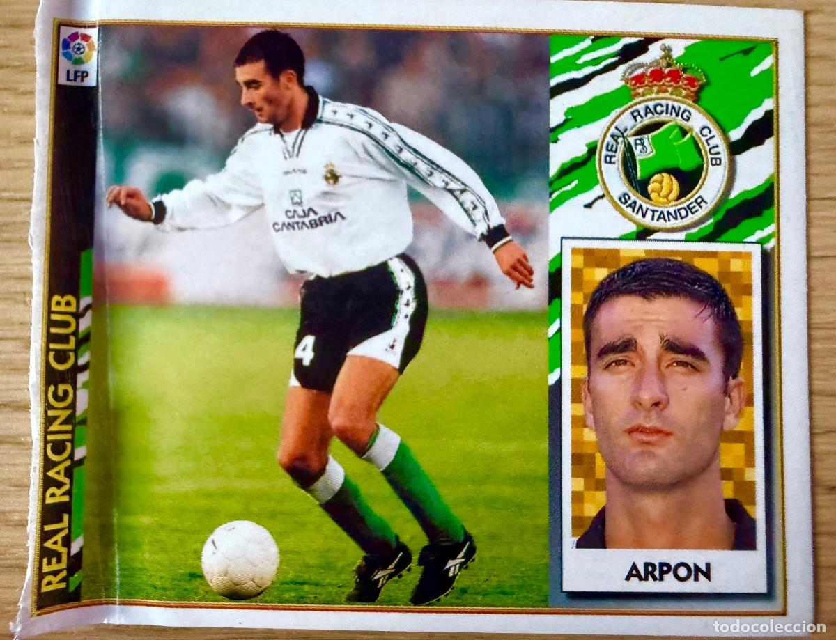 Cromos de f&uacute;tbol: ARPON RACING SANTANDER 97 98 1997 1998 LIGA EDICIONES ESTE VENTANILLA STICKER