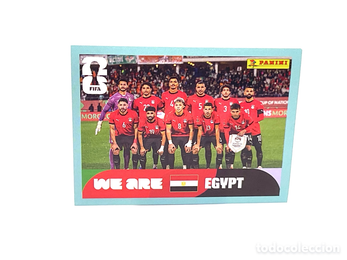 Cromos de f&uacute;tbol: EGIPTO / EGY. N&ordm; 13. WE ARE . FIFA WORLD CUP 2026.PANINI