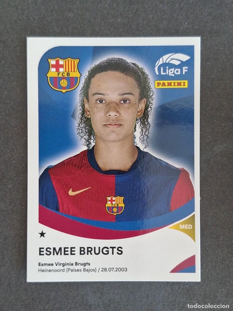 Cromos de f&uacute;tbol: L1 ESMEE BRUGTS F. C. BARCELONA 56 PANINI LIGA F 2024 2025 24 25 SIN PEGAR NUNCA PEGADO