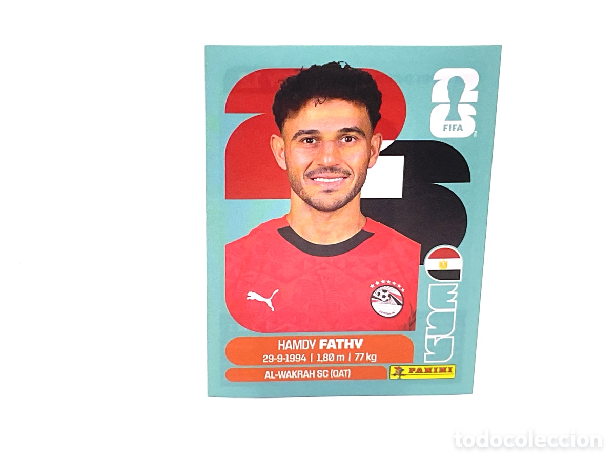 Cromos de f&uacute;tbol: EGIPTO / EGY. N&ordm; 12. HAMDY FATHY . FIFA WORLD CUP 2026.PANINI