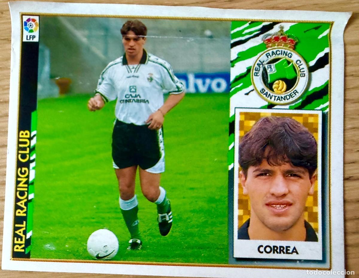 Cromos de f&uacute;tbol: CORREA RACING SANTANDER 97 98 1997 1998 LIGA EDICIONES ESTE VENTANILLA STICKER