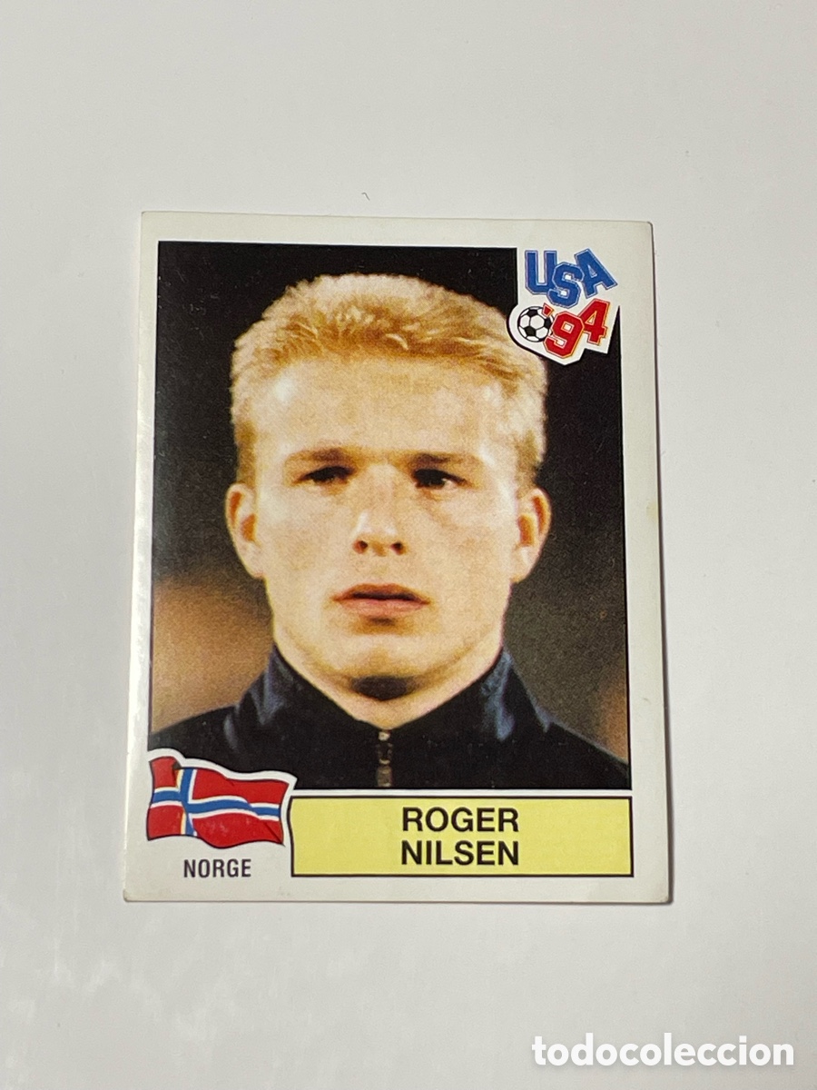 Cromos de f&uacute;tbol: Roger Nilsen Noruega Panini Mundial USA 94 #347