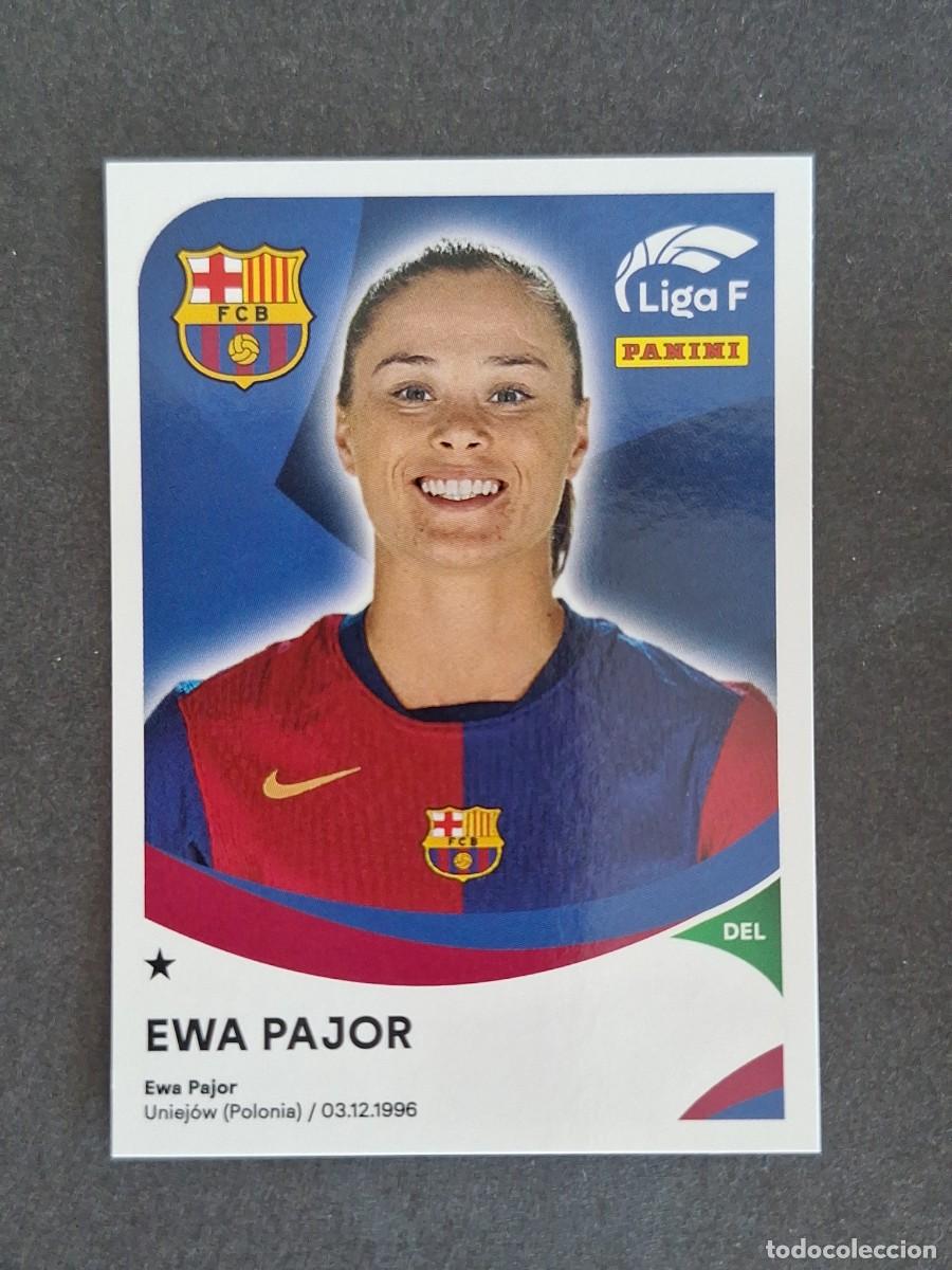Cromos de f&uacute;tbol: L1 EWA PAJOR F. C. BARCELONA 61 PANINI LIGA F 2024 2025 24 25 SIN PEGAR NUNCA PEGADO
