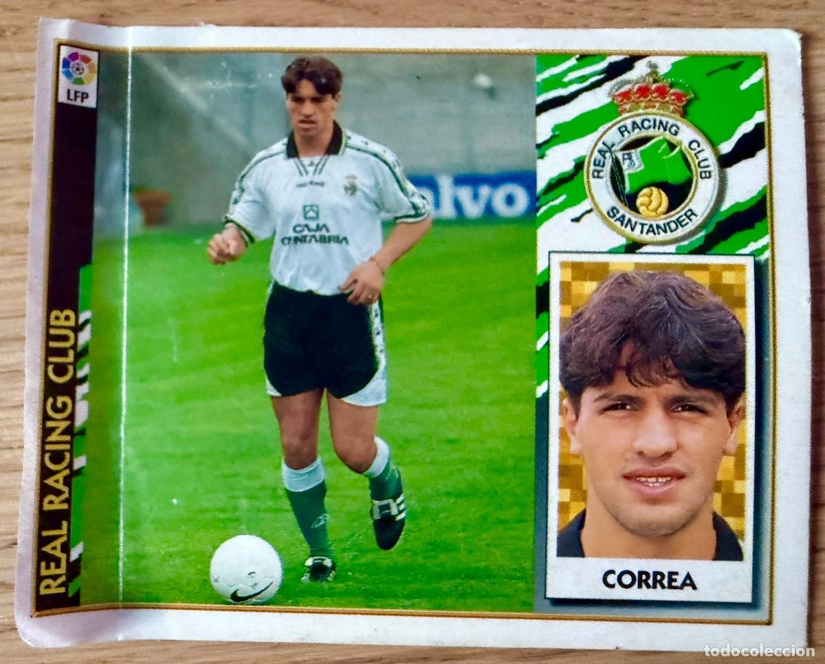 Cromos de f&uacute;tbol: CORREA RACING SANTANDER 97 98 1997 1998 LIGA EDICIONES ESTE VENTANILLA STICKER