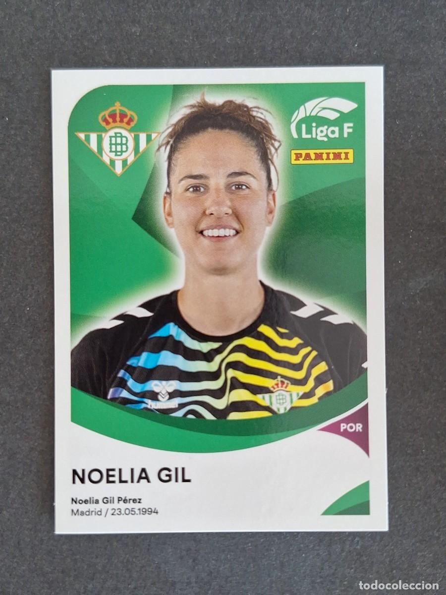 Cromos de f&uacute;tbol: L1 NOELIA GIL REAL BETIS FEMINAS 65 PANINI LIGA F 2024 2025 24 25 SIN PEGAR NUNCA PEGADO