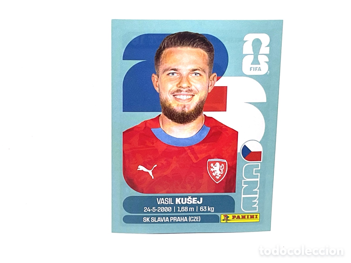 Cromos de f&uacute;tbol: REPUBLICA CHECA / CZE. N&ordm; 16. VASIL KUSEJ . FIFA WORLD CUP 2026.PANINI