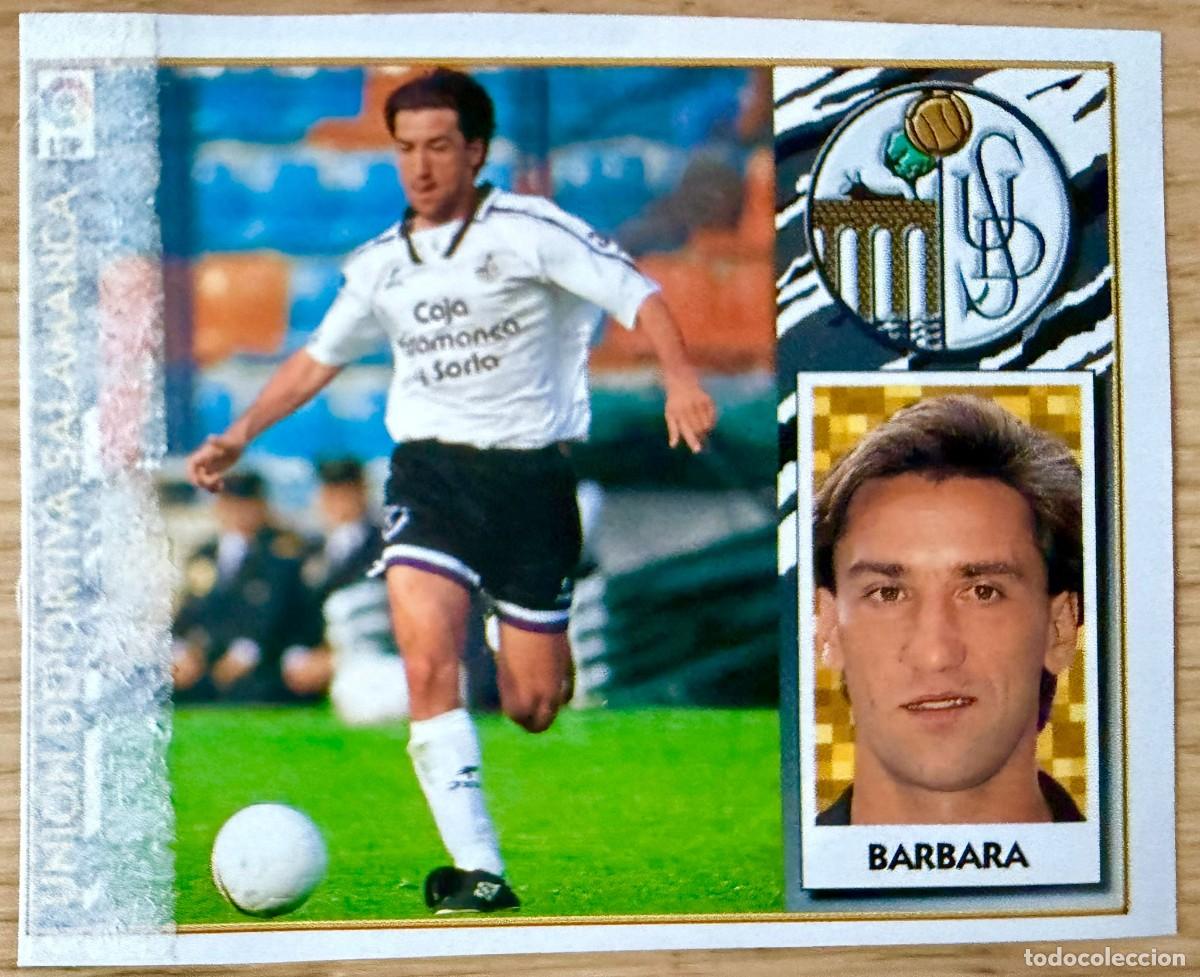 Cromos de f&uacute;tbol: BARBARA UNION DEPORTIVA SALAMANCA 97 98 1997 1998 LIGA EDICIONES ESTE RECORTADO STICKER