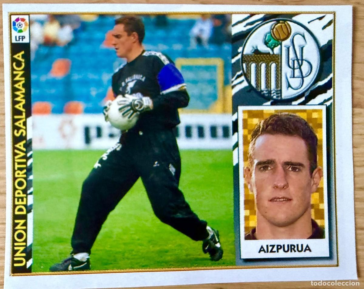 Cromos de f&uacute;tbol: AIZPURUA UNION DEPORTIVA SALAMANCA 97 98 1997 1998 LIGA EDICIONES ESTE RECORTADO STICKER