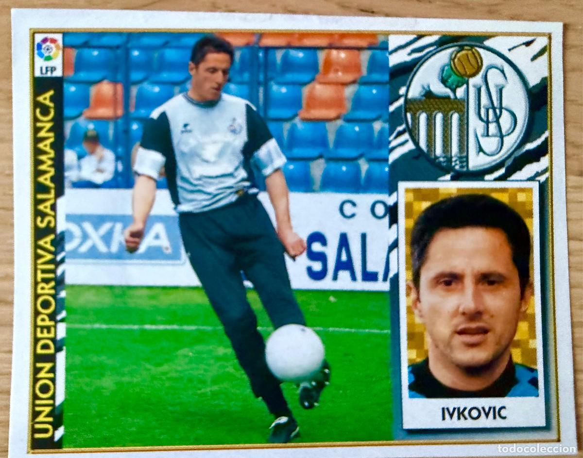 Football Stickers: IVKOVIC BAJA UNION DEPORTIVA SALAMANCA 97 98 1997 1998 LIGA EDICIONES ESTE RECORTADO STICKER