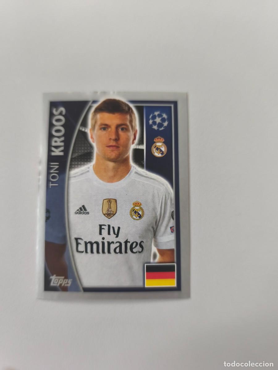 Football Stickers: STICKERS CHAMPIONS LEAGUE 16 17 2016 2017 TOPPS TONI KROOS 39 REAL MADRID CJU