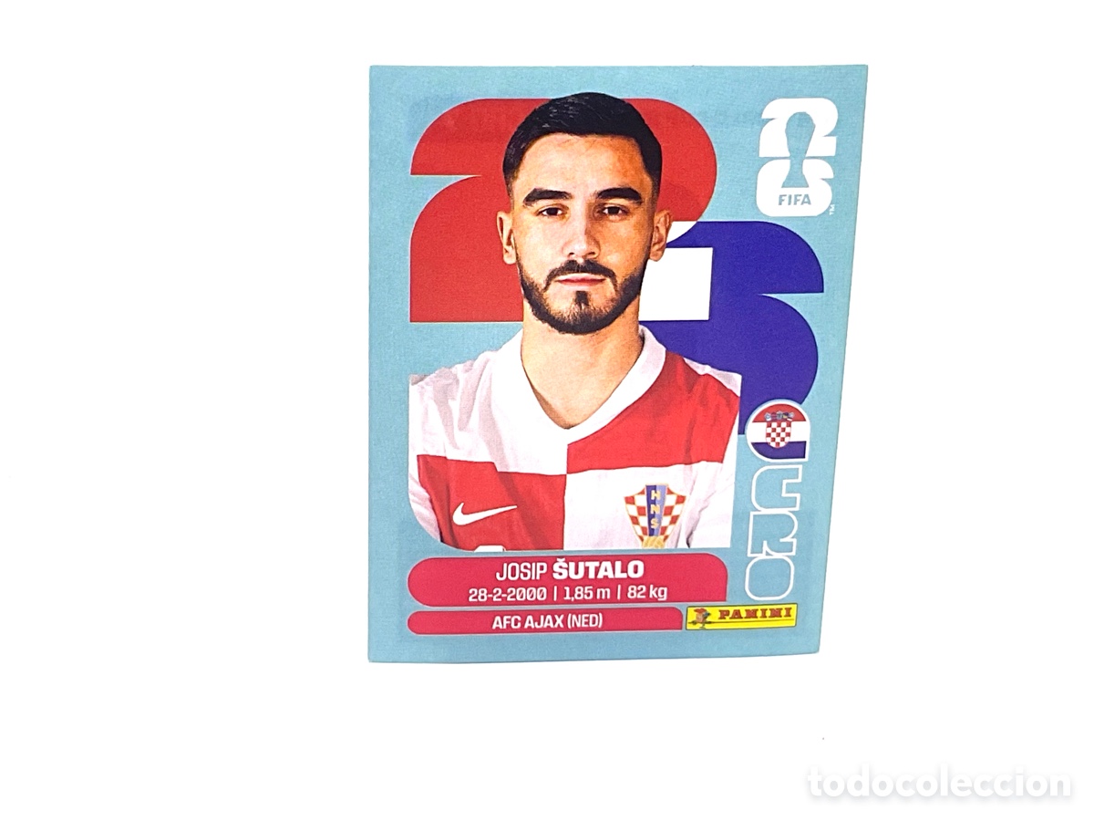 Football Stickers: CROACIA / CRO. N&ordm; 7. JOSIP SUTALO . FIFA WORLD CUP 2026.PANINI