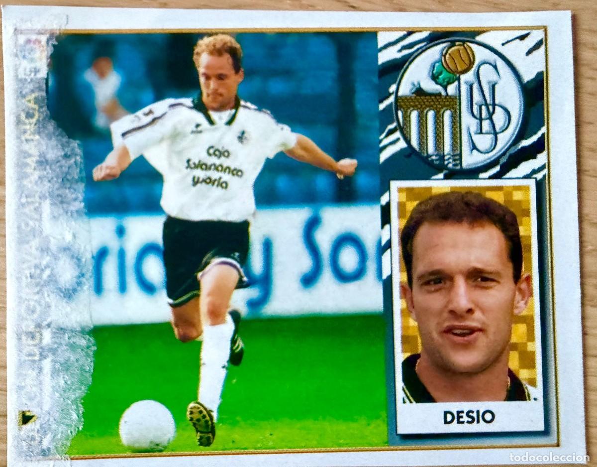 Football Stickers: DESIO BAJA UNION DEPORTIVA SALAMANCA 97 98 1997 1998 LIGA EDICIONES ESTE RECORTADO STICKER