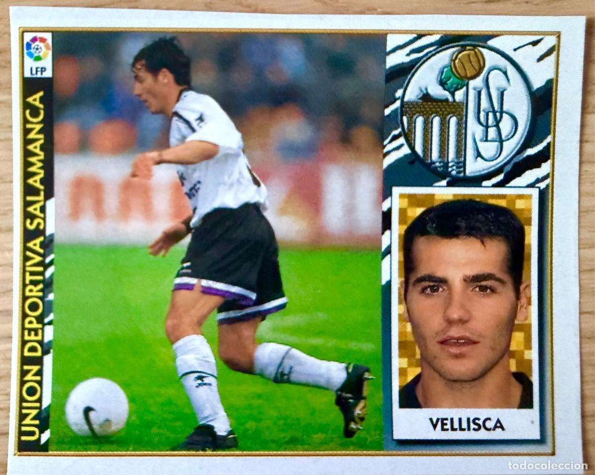 Cartes &agrave; collectionner de Football: VELLISCA UNION DEPORTIVA SALAMANCA 97 98 1997 1998 LIGA EDICIONES ESTE RECORTADO STICKER