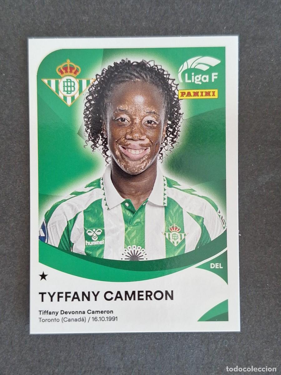 Cartes &agrave; collectionner de Football: L1 TYFFANY CAMERON REAL BETIS FEMINAS 81 PANINI LIGA F 2024 2025 24 25 SIN PEGAR NUNCA PEGADO