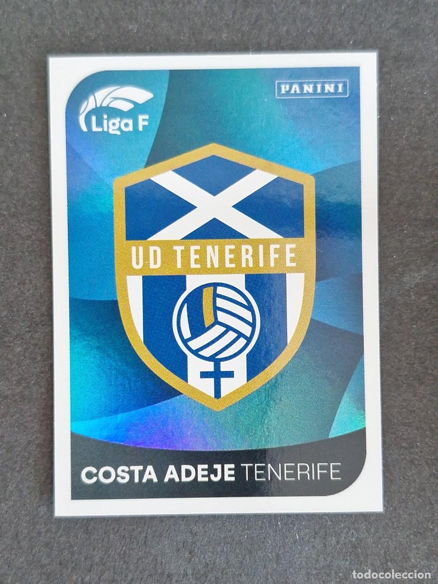 Cartes &agrave; collectionner de Football: L1 ESCUDO COSTA ADEJE TENERIFE 82 PANINI LIGA F 2024 2025 24 25 SIN PEGAR NUNCA PEGADO