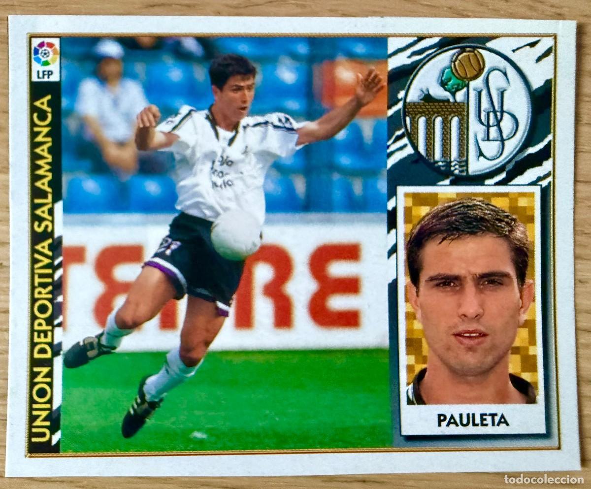 Cartes &agrave; collectionner de Football: PAULETA UNION DEPORTIVA SALAMANCA 97 98 1997 1998 LIGA EDICIONES ESTE RECORTADO STICKER