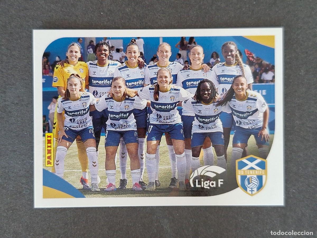 Cartes &agrave; collectionner de Football: L1 EQUIPO COSTA ADEJE TENERIFE 83 PANINI LIGA F 2024 2025 24 25 SIN PEGAR NUNCA PEGADO