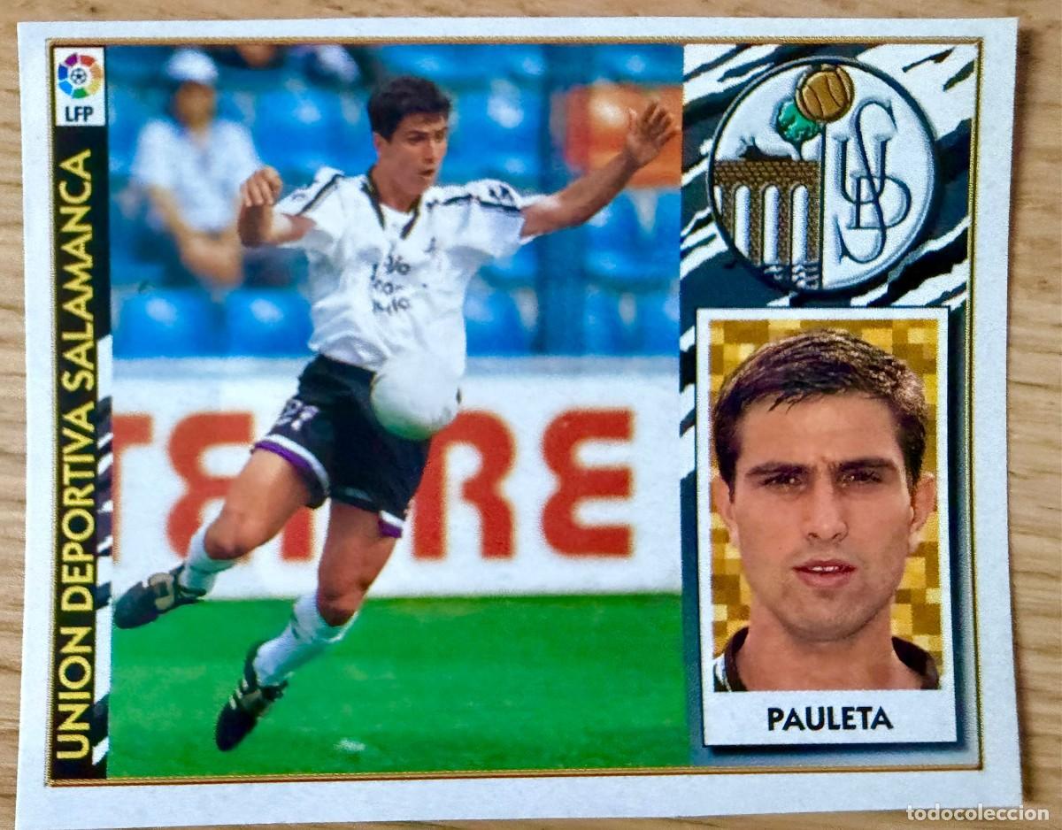 Football Stickers: PAULETA UNION DEPORTIVA SALAMANCA 97 98 1997 1998 LIGA EDICIONES ESTE RECORTADO STICKER