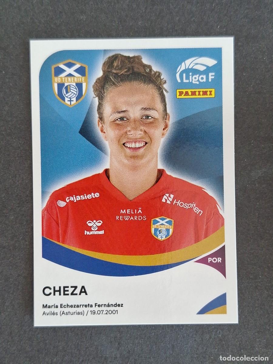 Cromos de f&uacute;tbol: L1 CHEZA COSTA ADEJE TENERIFE 85 PANINI LIGA F 2024 2025 24 25 SIN PEGAR NUNCA PEGADO