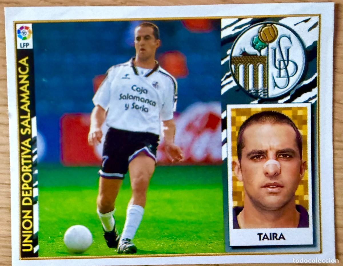 Cromos de f&uacute;tbol: TAIRA UNION DEPORTIVA SALAMANCA 97 98 1997 1998 LIGA EDICIONES ESTE RECORTADO STICKER