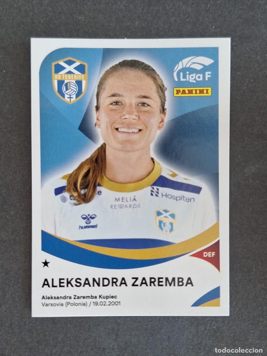 Cromos de f&uacute;tbol: L1 ALEKSANDRA ZAREMBA COSTA ADEJE TENERIFE 86A PANINI LIGA F 2024 2025 24 25 SIN PEGAR NUNCA PEGADO
