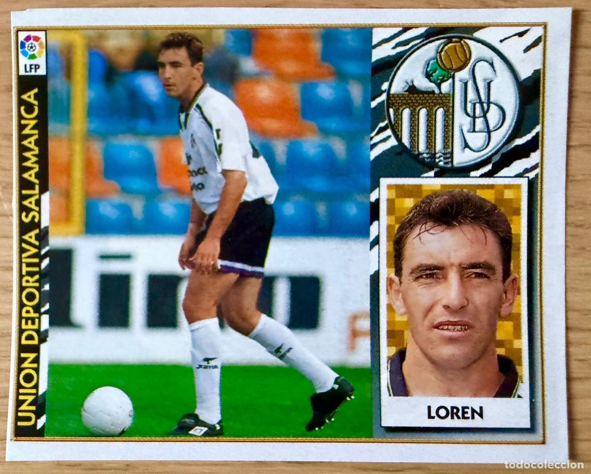 Football Stickers: LOREN UNION DEPORTIVA SALAMANCA 97 98 1997 1998 LIGA EDICIONES ESTE RECORTADO STICKER