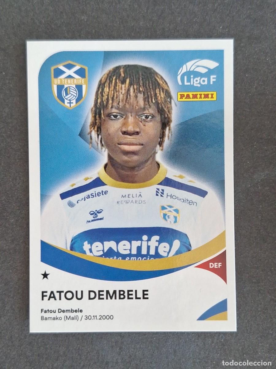 Cartes &agrave; collectionner de Football: L1 FATOU DEMBELE COSTA ADEJE TENERIFE 87B PANINI LIGA F 2024 2025 24 25 SIN PEGAR NUNCA PEGADO