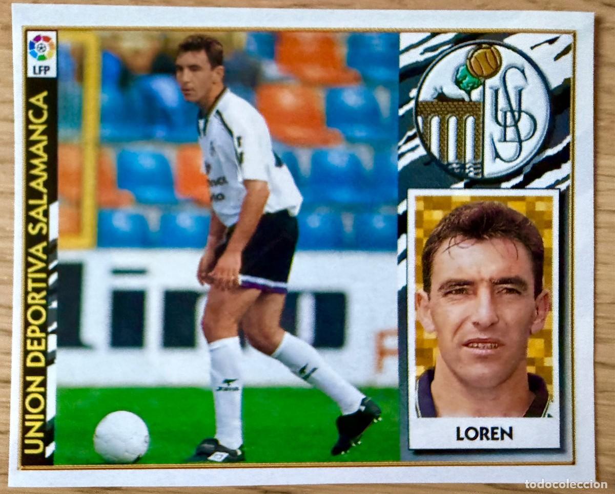 Cartes &agrave; collectionner de Football: LOREN UNION DEPORTIVA SALAMANCA 97 98 1997 1998 LIGA EDICIONES ESTE RECORTADO STICKER