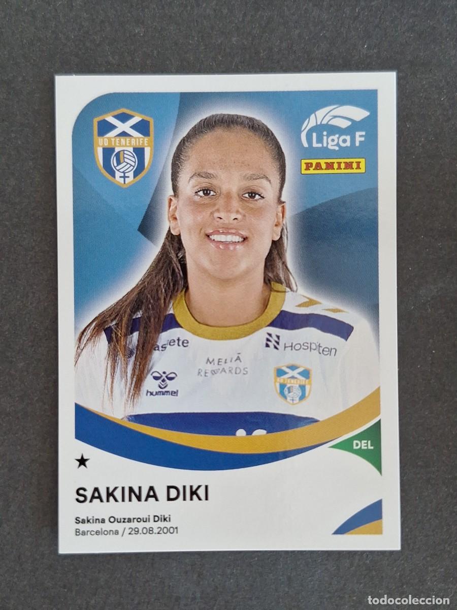 Cromos de f&uacute;tbol: L1 SAKINA DIKI COSTA ADEJE TENERIFE 97 PANINI LIGA F 2024 2025 24 25 SIN PEGAR NUNCA PEGADO