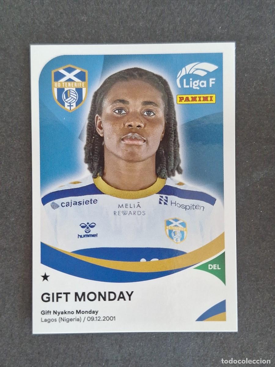 Cartes &agrave; collectionner de Football: L1 GIFT MONDAY COSTA ADEJE TENERIFE 101 PANINI LIGA F 2024 2025 24 25 SIN PEGAR NUNCA PEGADO