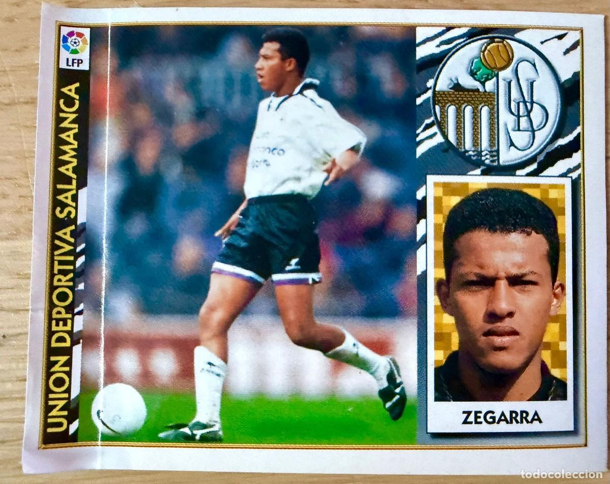 Cartes &agrave; collectionner de Football: ZEGARRA UNION DEPORTIVA SALAMANCA 97 98 1997 1998 LIGA EDICIONES ESTE VENTANILLA STICKER