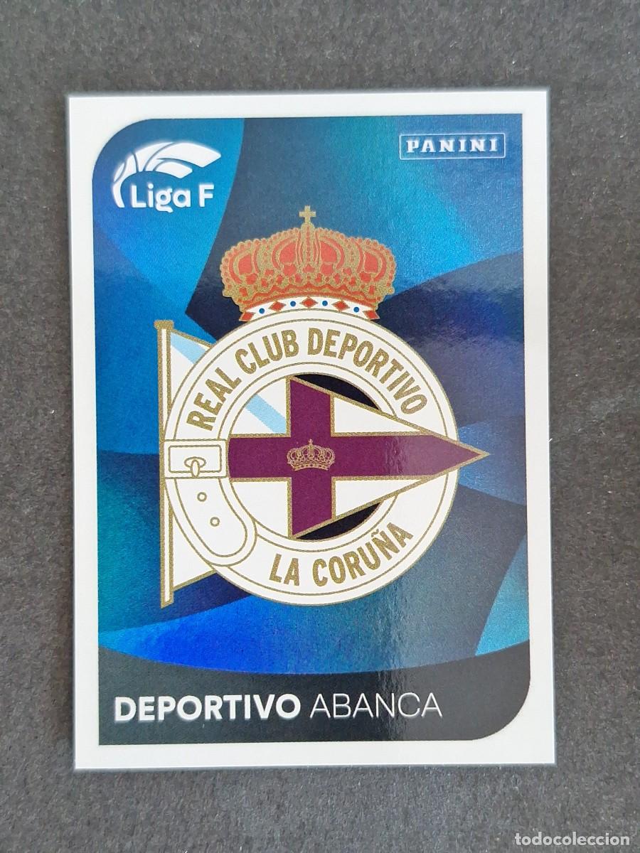 Cartes &agrave; collectionner de Football: L1 ESCUDO DEPORTIVO ABANCA 102 PANINI LIGA F 2024 2025 24 25 SIN PEGAR NUNCA PEGADO