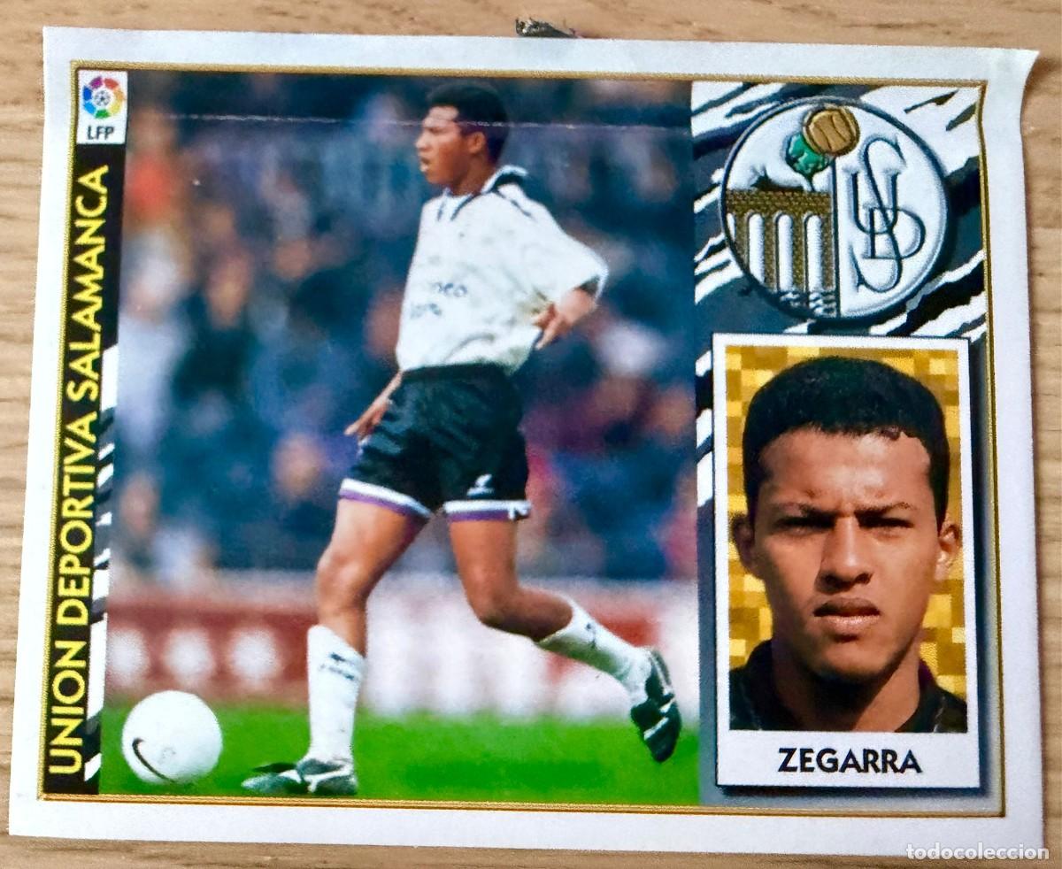 Cartes &agrave; collectionner de Football: ZEGARRA UNION DEPORTIVA SALAMANCA 97 98 1997 1998 LIGA EDICIONES ESTE VENTANILLA STICKER