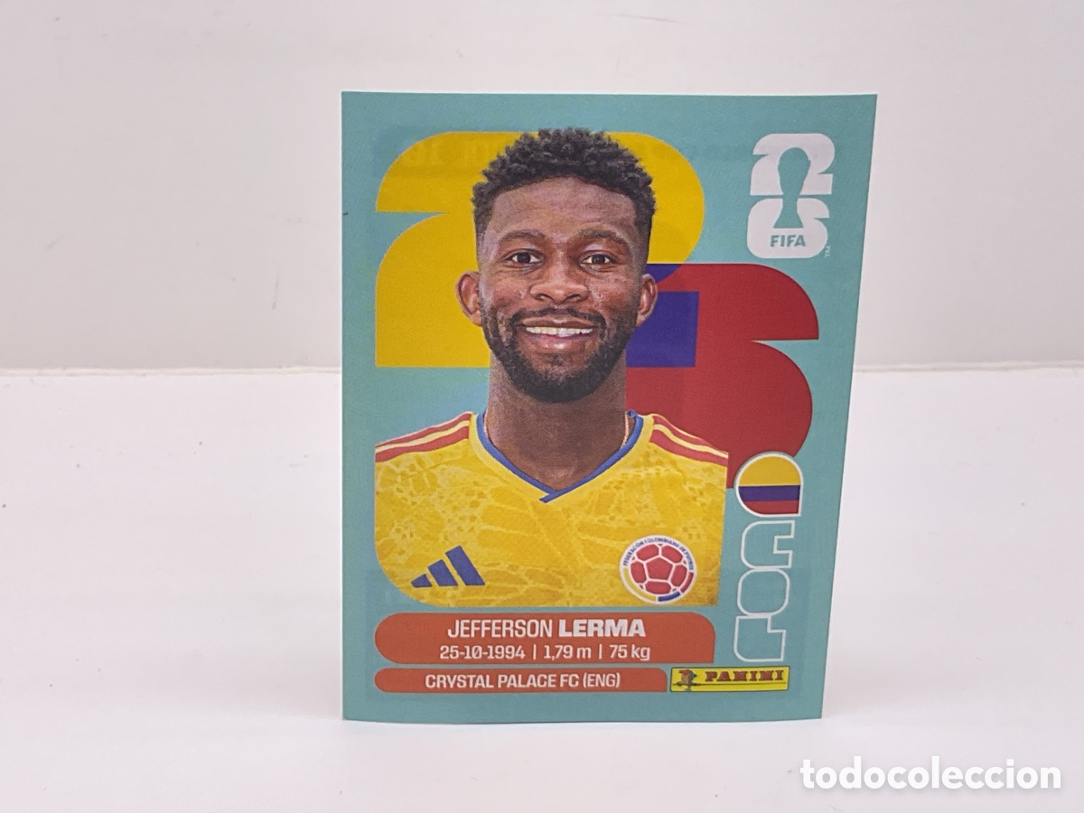 Cartes &agrave; collectionner de Football: COLOMBIA / COL . N&ordm; 10 . JEFFERSON LERMA . FIFA WORLD CUP 2026.PANINI